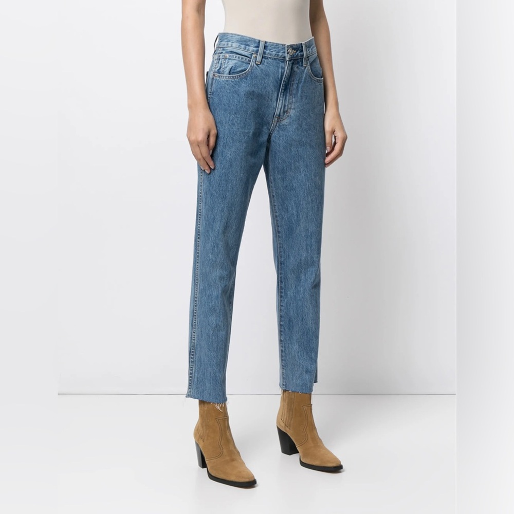 SLVRLAKE - Hero high-rise straight leg jeans